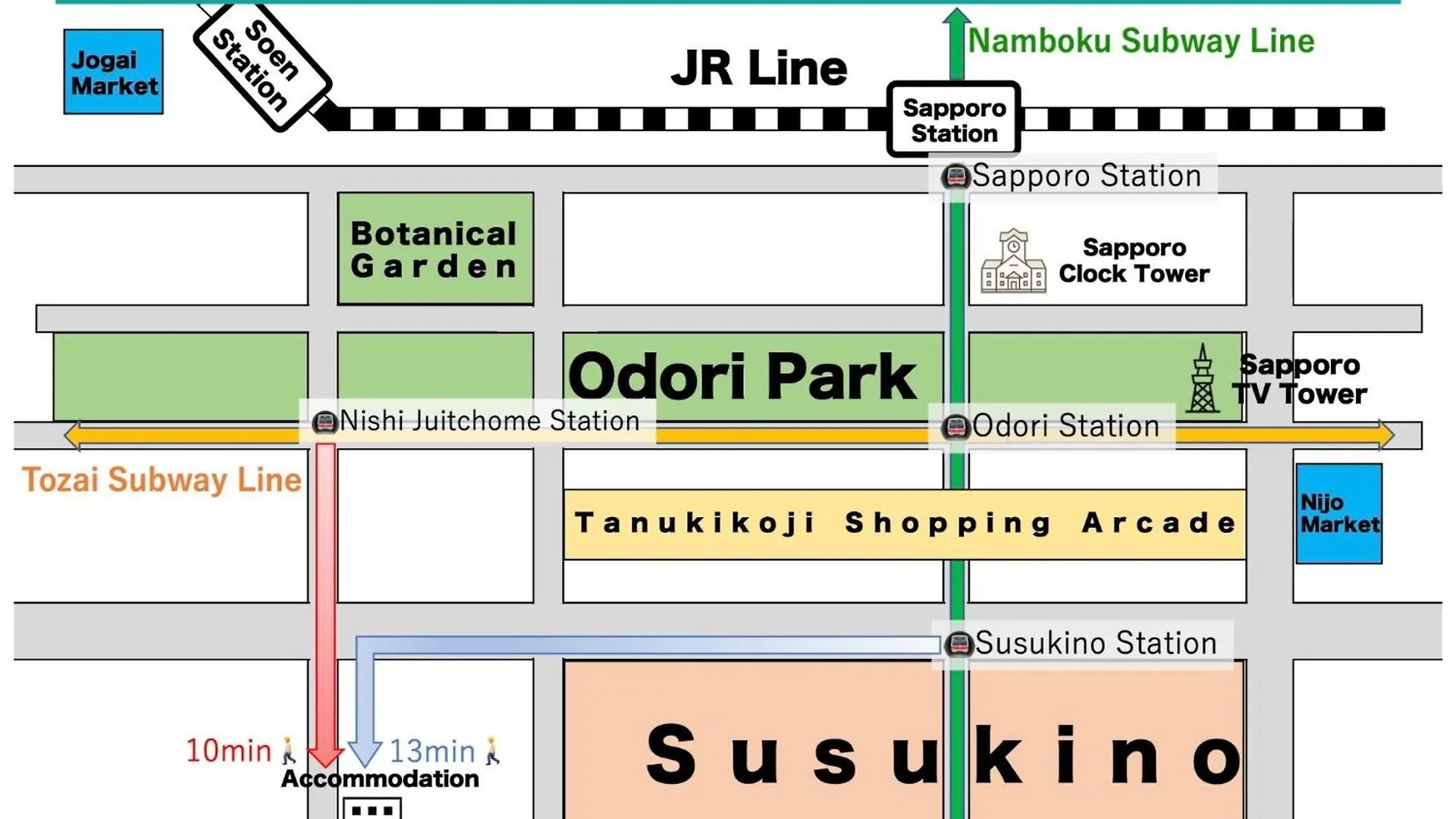 Endless Mitsui Minami 5Jo II - Vacation Stay 18482 Sapporo Apartment
